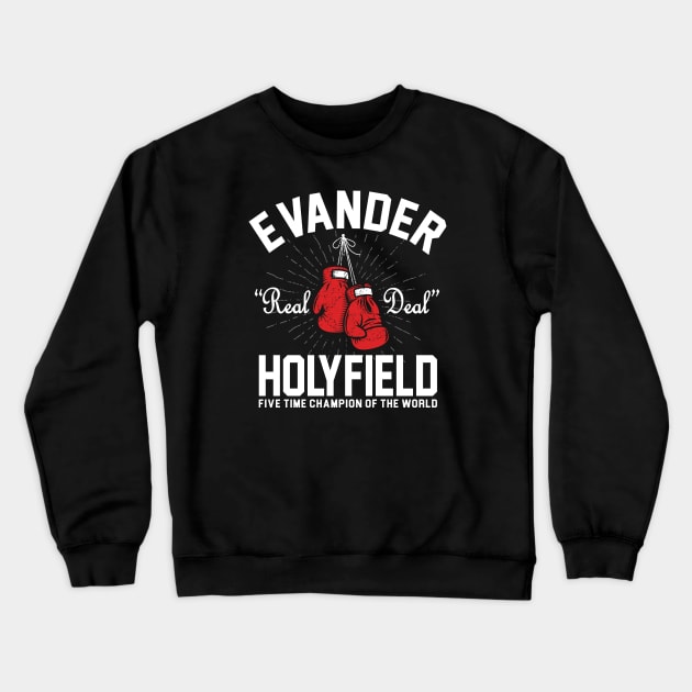 Evander Holyfield Vintage Pocket Crewneck Sweatshirt by cagerepubliq